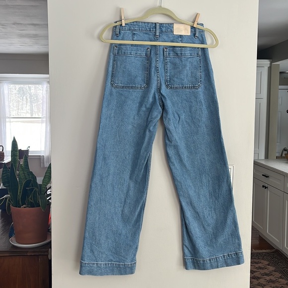 Everlane wide leg cropped jean - Picture 3 of 4